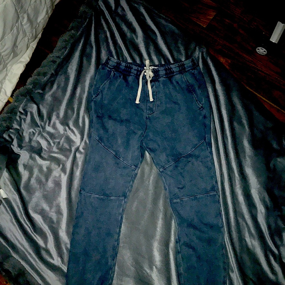 Pacsun Cloth Denim Joggers.